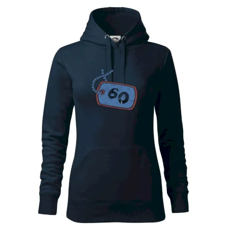 60 na krku štítok