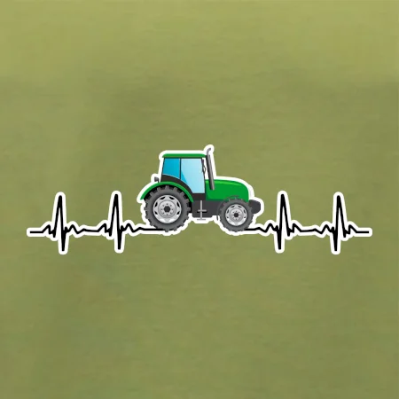 Traktor farebný ekg