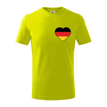 Germany love prso - Nemecká vlajka