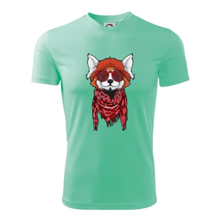 Červená panda hipster