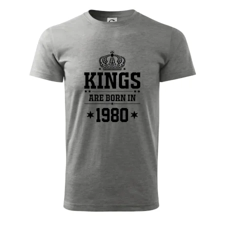 Kings are born in 1980