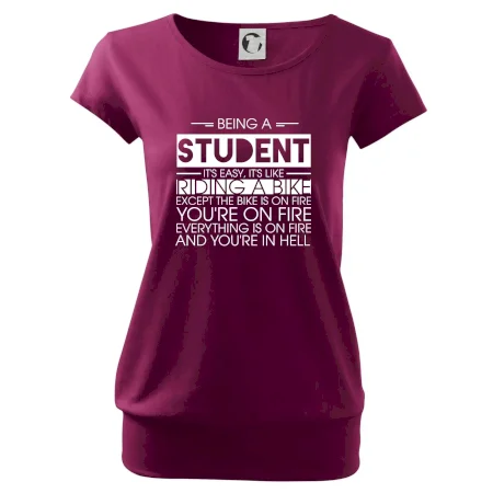 Being a student - bike