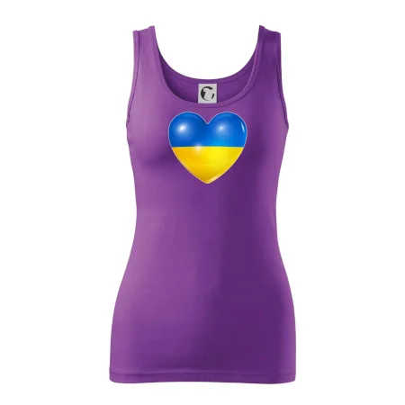 Ukrajina srdce vlajka
