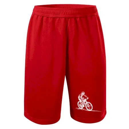 MTB kreslený cyklista