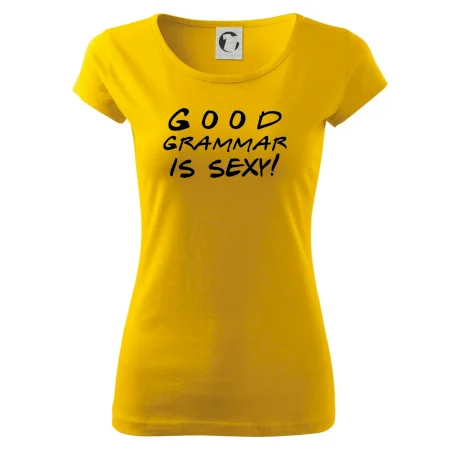 Good grammar is sexy