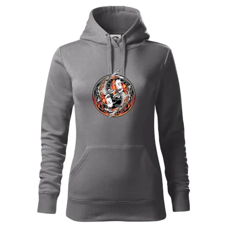 Yin & Yang Koi kapor - oranžový