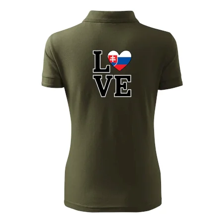 Love Slovenská vlajka