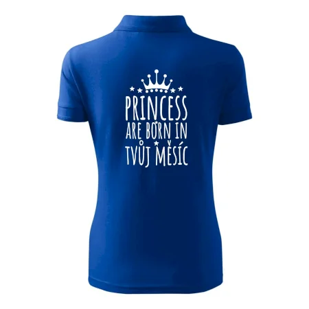 Princesses are born in (Vlastný nápis mesiac narodenia)