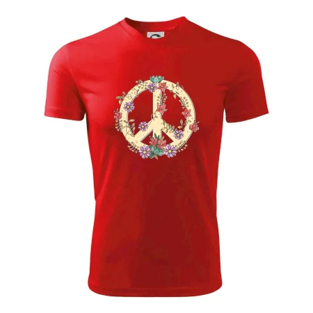 Peace symbol pieskový