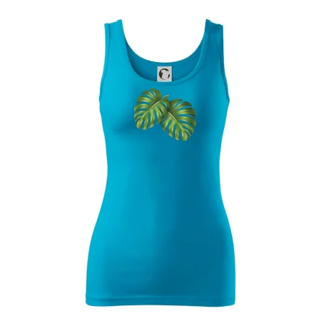 Monstera - dva listy