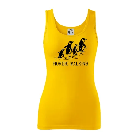 Nordic walking tučniaky - vintage