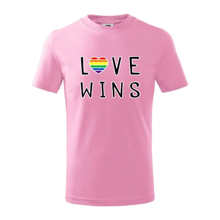 Love wins nápis