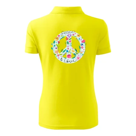 Peace and love symbol