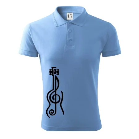 Husľový kľúč gitara