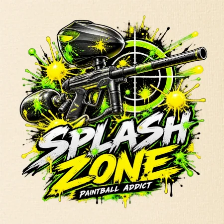 Neónový zásah – Splash Zone paintball