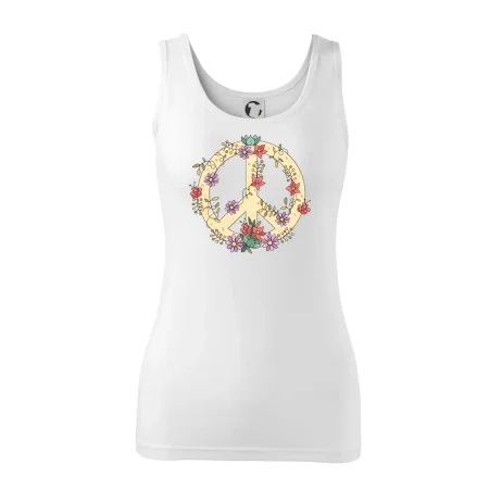 Peace symbol pieskový