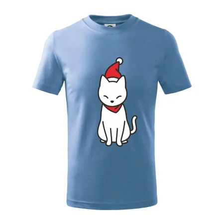 Vianočná mačka sediaca