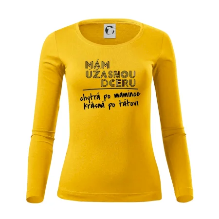 Mám úžasnú dcéru