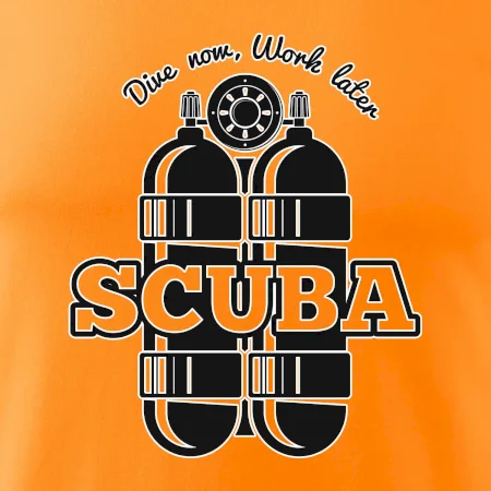Dive now work later - Scuba
