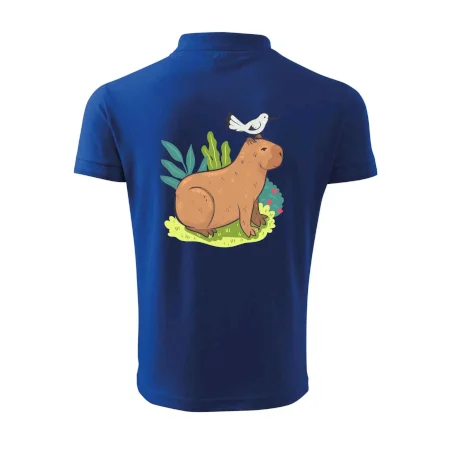 Kapybara a vtáčik