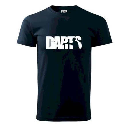 Darts - nápis so šípkarom
