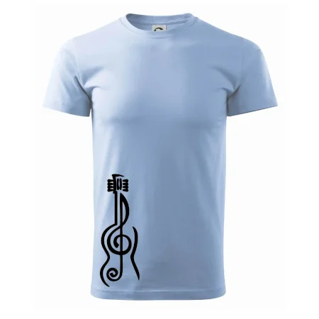 Husľový kľúč gitara