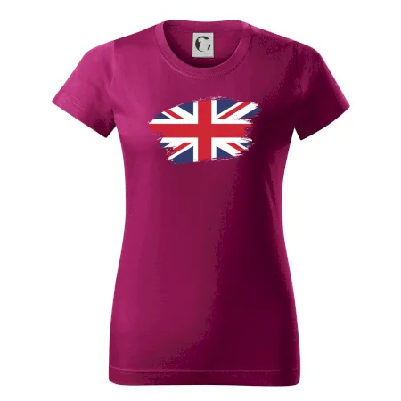 Britská vlajka roztrhaná