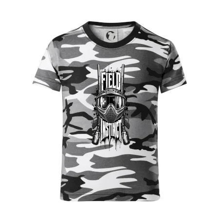 Čiernobiela maska – Field Instinct paintball