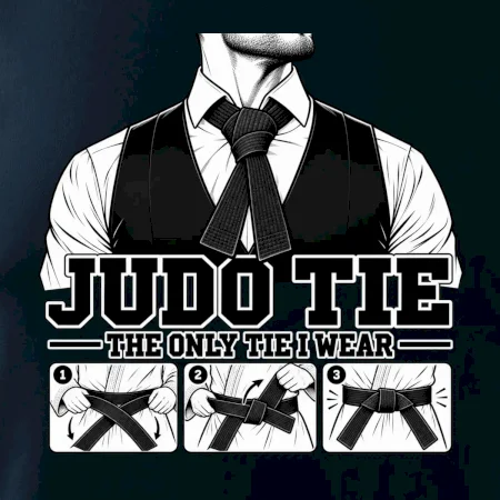 Judo tie jediná kravata
