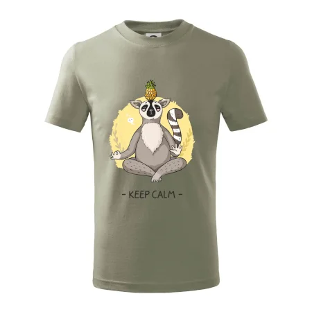 Yoga - keep calm kreslený