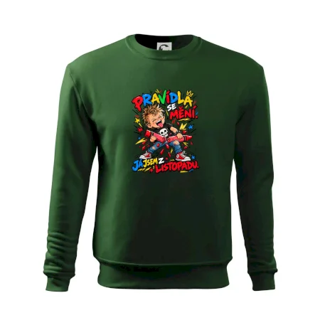 Pravidlá sa menia novembrový rebel so zlomenou pastelkou