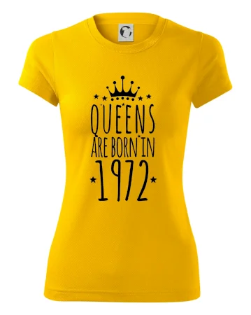 Queens are born in 1972