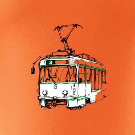 T3R SLF minimalistická kresba jedním tahem