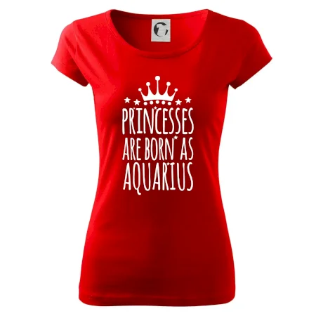 Princesses are born as Aquarius - Vodnár