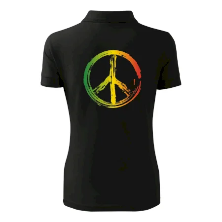 Peace symbol paint