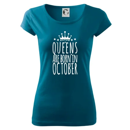 Queens are born in October