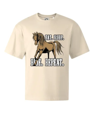 Eat Sleep Ride Repeat Western
