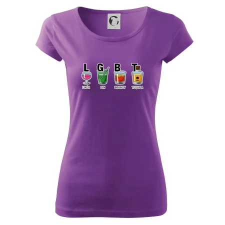 LGBT -  Likér, Gin, Brandy, Tequila