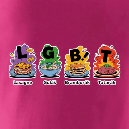 LGBT - Lasagne, Guláš, Bramborák, Tatarák