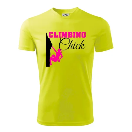 Climbing chick