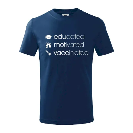 Educated motivated vaccinated