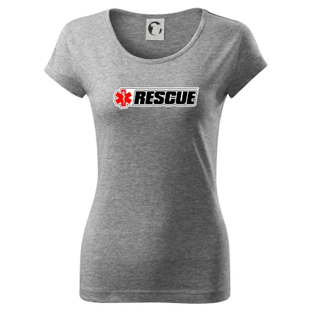 Záchranár rescue kríž červený