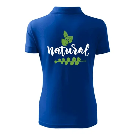 Natural - nápis v listoch