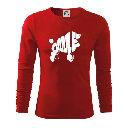 Pudel - nápis v tele