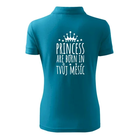 Princesses are born in (Vlastný nápis mesiac narodenia)