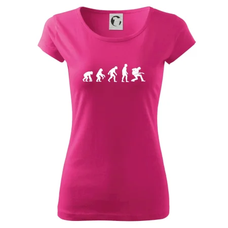 Evolúcia gitarista - kľačiaci