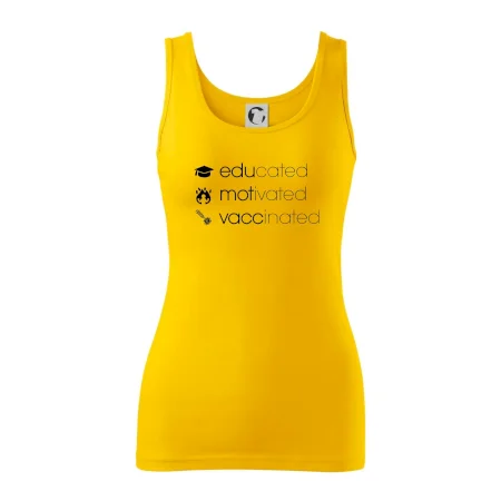 Educated motivated vaccinated