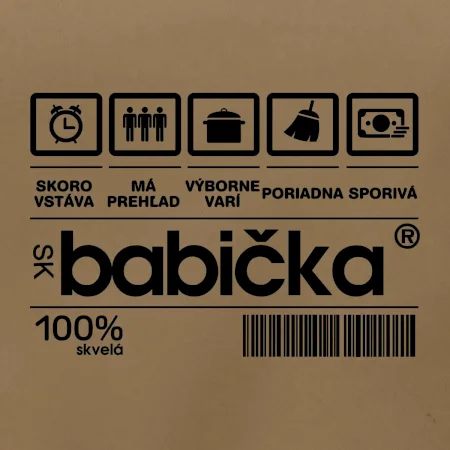 Čiarový kód - Dedko/Babicka