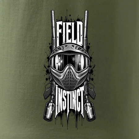 Čiernobiela maska – Field Instinct paintball