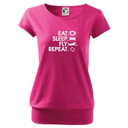 Eat sleep fly repeat